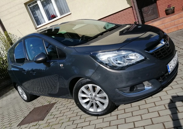 Opel Meriva cena 43700 przebieg: 92000, rok produkcji 2017 z Łask małe 497